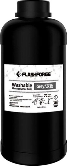 Flashforge Washable Resin 1000 g Grey