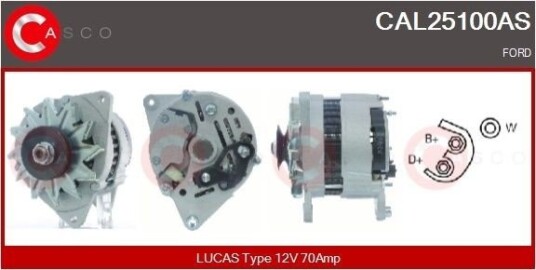 CASCO CAL25100AS Dynamo
