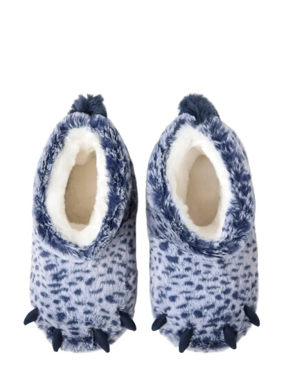 Lindex Slippers Dino High - Blue - 27/28