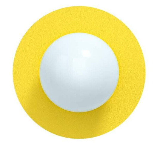 Swedish Ninja - Candy Big Circle 360 L Vegglampe Sunshine Yellow Swedish Ninja