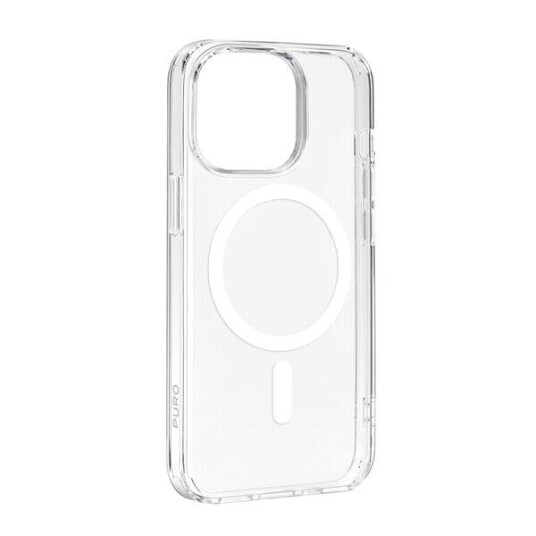Puro Lite Mag Magsafe TPU Deksler Transparent til iPhone 15 Pro