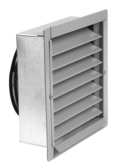 ABC Vent ABC YG/GL Rister sinkgrå med tilkoblingsboks Ø 160 mm Ventilasjon