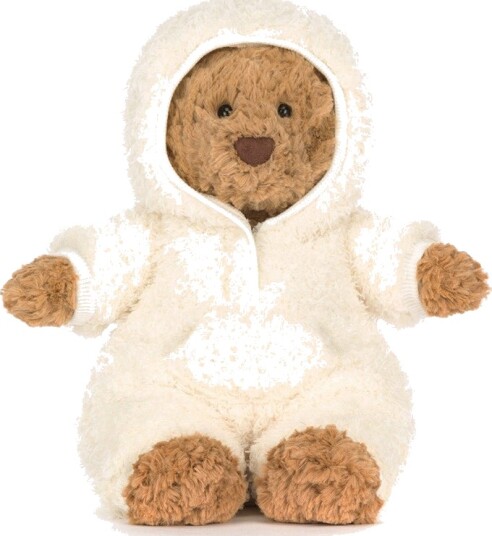 Jellycat | Bartholomew Bear All-in-One Outfit | Beige/Krem | Medium