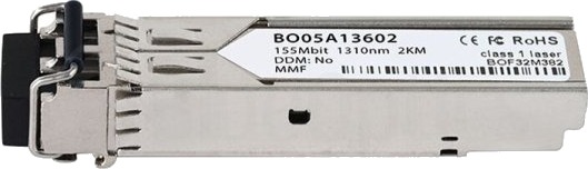 Blueoptics Afm735-Bo Fiber Optisk 1000 Mbit/S Sfp Lc 2000 M 1310 Nm Blueoptics Afm735-Bo Fiber Optisk 1000 Mbit/S Sfp Lc 2000 M 1310 Nm