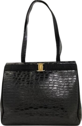 Salvatore Ferragamo Pre owned Dame Pre owned Svart ONE SIZE,