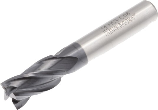 Harlingen 508310 Pinnefreser 4 skjærs 8 mm Maskintilbehør & forbruk