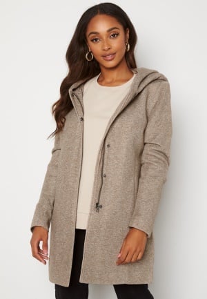 ONLY Sedona Light Coat Walnut Detail:MELANG XS ONLY Sedona Light Coat Walnut Detail:MELANG XS
