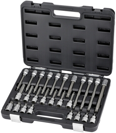 Bitspipesett 1/2 Spline Lang & Kort - 26 deler