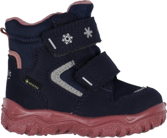 Superfit Vintersko Husky1 Navy/Rosa Superfit 28 Vinterstøvler Blå