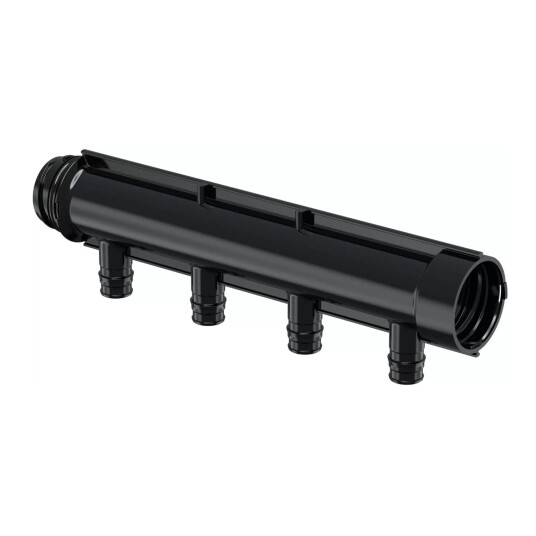 Uponor Q&E 1" Fordelerrør for Overvann og Drenering 4 x 16 mm C/C 50 mm