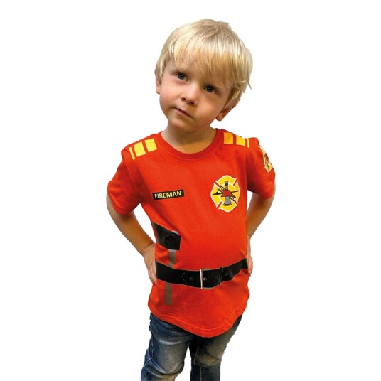 Netshirt.se Fireman Barn T-skjorte - X-Large