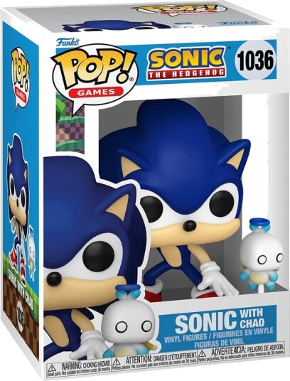 Funko POP Sonic med Chao Samlefigur - P&B Actionfigur Funko POP Sonic med Chao Samlefigur - P&B Actionfigur