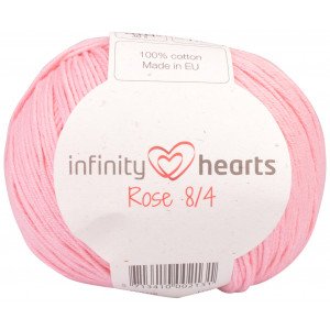 Infinity Hearts Rose 8/4 Garn Unicolor 05 Lys Rosa Infinity Hearts Rose 8/4 Garn Unicolor 05 Lys Rosa
