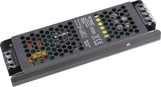 V Tac 150W / 24V DC strømforsyning for LED striper 6,25A IP20 Slim