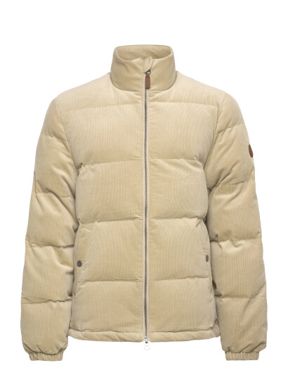 GANT Cord Puffer Jacket - Beige - XXXL GANT Cord Puffer Jacket - Beige - XXXL