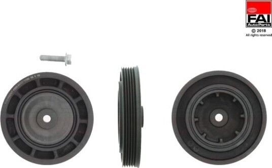 Remskivesett veivaksel FAI AutoParts FVD1022K