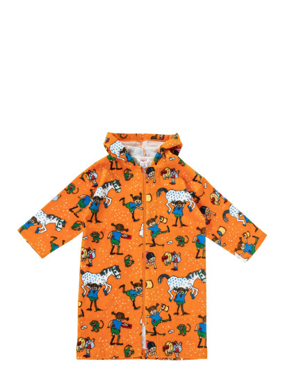 Pippi Langstrømpe Grannar Badrock - Orange - 122/128