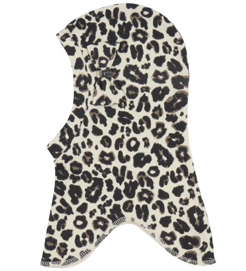 Racing Kids Balaclava 1 lag Leopard m. Sløyfe Racing Kids 9 24 md Balaclava enkel Brun Hvit Svart 74 92