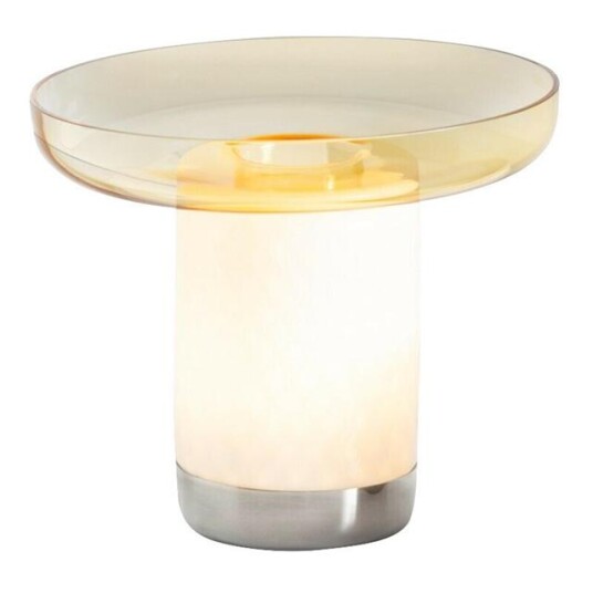 Artemide Bontá Transportabel Bordlampe Topaz med Glassfat