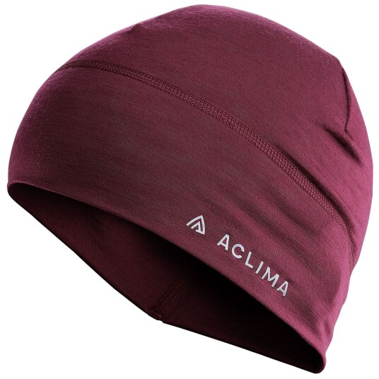 Aclima LightWool beanie Zinfandel - One Size