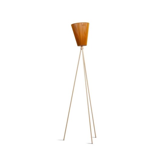 Northern - Oslo Wood Gulvlampe Beige/Caramel