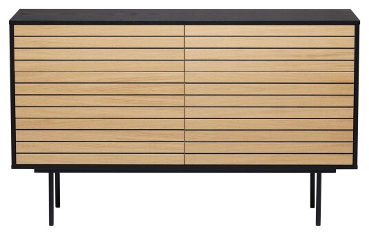 Woodman Stripe Skjenk, Svart eikefiner Unoliving