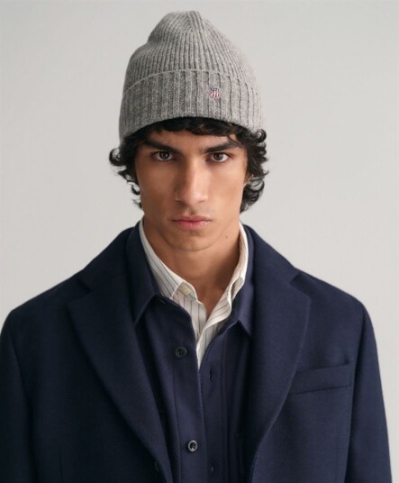 Gant Wool Lined Beanie Unisex Gant Wool Lined Beanie Unisex