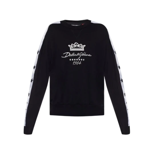 Dolce & Gabbana Herre Gensere & Hettegensere Svart S Dolce & Gabbana Herre Gensere & Hettegensere Svart S