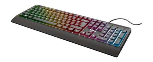 Trust Ziva - Tastatur - Nordisk - Svart Trust Ziva - Tastatur - Nordisk - Svart