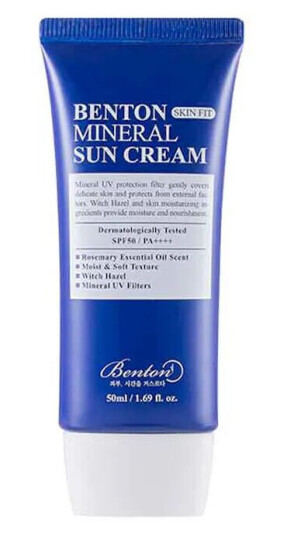 Benton Skin Fit Mineral Sun Cream SPF50+ PA++++ 50 ml Solkrem