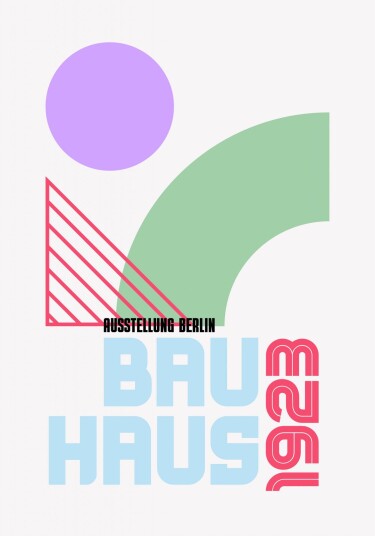 Plakat Bauhaus 1923