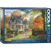 Eurographics Puslespill 1000 Deler The Blå Country House