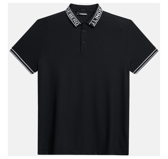 J.lindeberg Austin Regular Polo Black L Piketrøyer