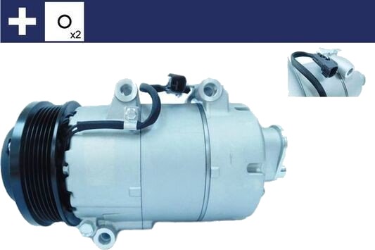 AC kompressor MAHLE ORIGINAL ACP 861 000S
