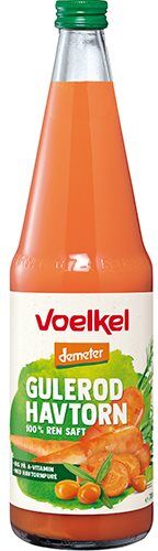 Voelkel Gulrot Tindved Juice Ø, Demeter - 700 ml - 0 Kg