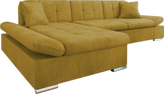 Djerra Sovesofa med Divan 3 seter Gul