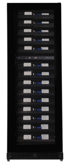 Pevino Imperial Eco 54 flasker 2 kjølesoner Svart Pevino Imperial Eco 54 flasker 2 kjølesoner Svart