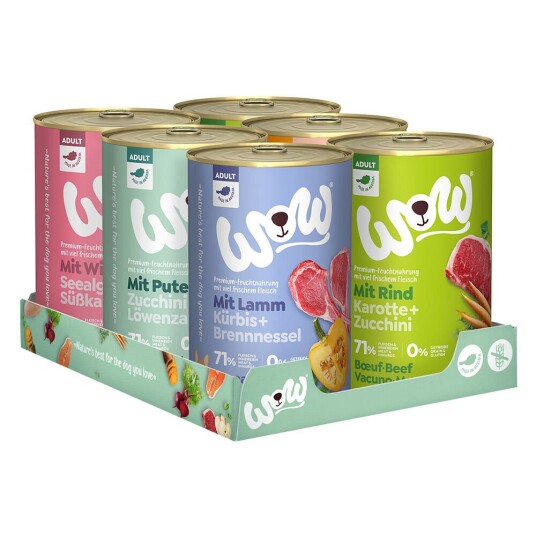 Wow Adult 6 X 400 G Mixpakke (5 Sorter) Wow Adult 6 X 400 G Mixpakke (5 Sorter)