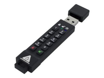APRICORN Aegis Secure Key 3z - USB-flashstasjon - 64 GB APRICORN Aegis Secure Key 3z - USB-flashstasjon - 64 GB