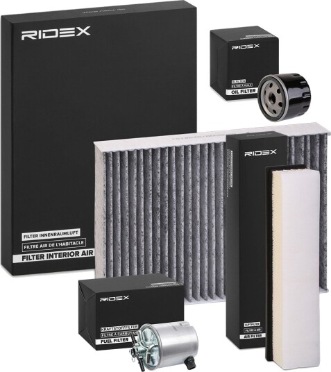 Filtersett RIDEX 4055F29808