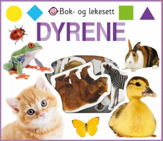 Dyrene. Bok og lekesett