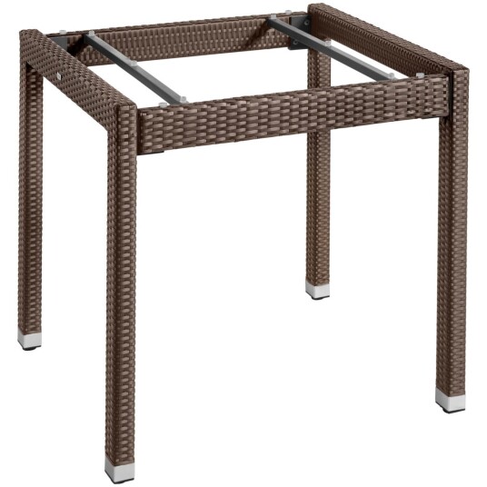 VEGA Bordben til Metropolitan; 80x80x75 cm LxBxH; Tobakk; Rektangulær VEGA Bordben til Metropolitan; 80x80x75 cm LxBxH; Tobakk; Rektangulær