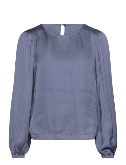Rosemunde Rwmessina Ls Regular Blouse - Navy - 34 Rosemunde Rwmessina Ls Regular Blouse - Navy - 34
