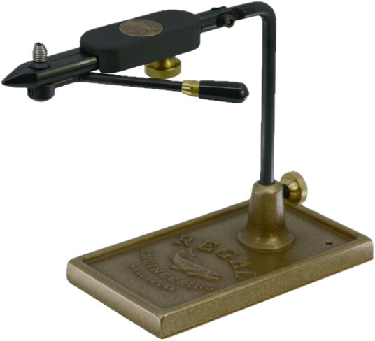 Regal Medallion Series Vise Regular Jaws/Bronze Traditional Base Black