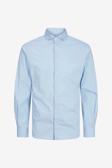 Jack & Jones - Skjorte jprBlajaxon Stretch Shirt L/S - Blå