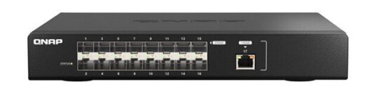 QNAP Przelacznik zarzadzalny QSW-M5216-1T L2 16port 25G (4713213519134) QNAP Przelacznik zarzadzalny QSW-M5216-1T L2 16port 25G (4713213519134)