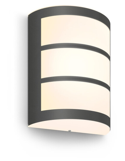 PHILIPS PYTHON LED VEGGLAMPE 6W 2700K, ANTRASITT PHILIPS PYTHON LED VEGGLAMPE 6W 2700K, ANTRASITT