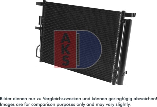 Kondensator, klimaanlegg AKS DASIS 562078N