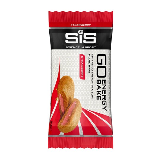 SIS Go Energy Bake Bar jordbær 50 g SIS Go Energy Bake Bar jordbær 50 g