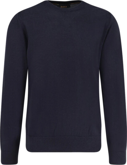 Hugo Boss Boss CAMEL Overo Wool/Cashmere Knitted Sweater Dark Blue Hugo Boss Boss CAMEL Overo Wool/Cashmere Knitted Sweater Dark Blue